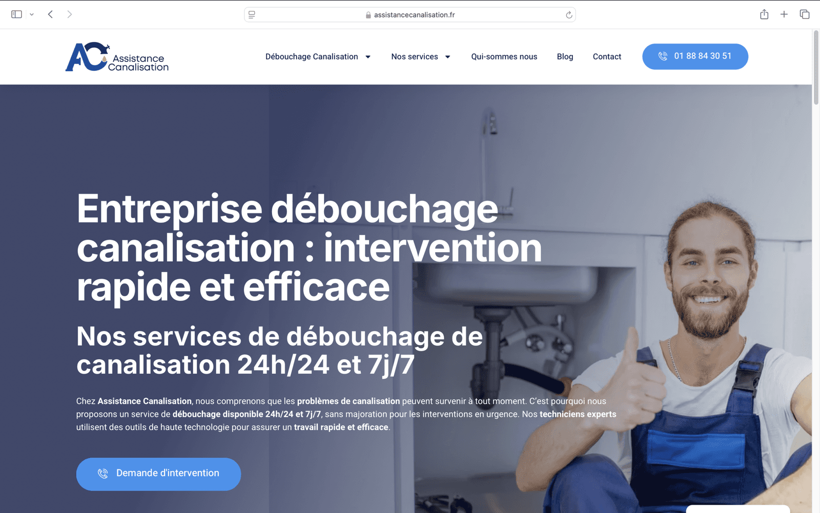 Assistance Canalisation