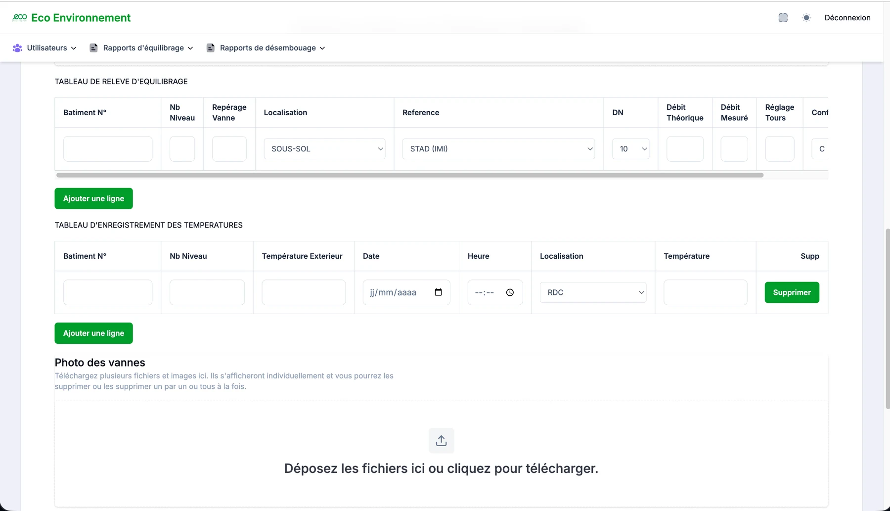 Interface Eco-Environnement
